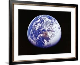 Earth from Space, Photographed by Spacecraft Apollo 16, April 16 1972-null-Framed Photographic Print