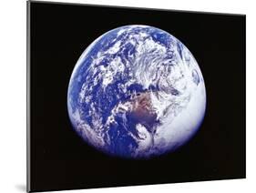 Earth from Space, Photographed by Spacecraft Apollo 16, April 16 1972-null-Mounted Photographic Print