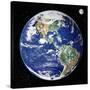 Earth From Space, Satellite Image-null-Stretched Canvas