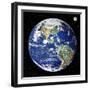 Earth From Space, Satellite Image-null-Framed Premium Photographic Print