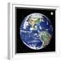 Earth From Space, Satellite Image-null-Framed Premium Photographic Print