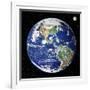 Earth From Space, Satellite Image-null-Framed Photographic Print