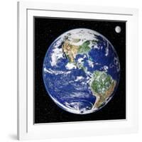 Earth From Space, Satellite Image-null-Framed Photographic Print