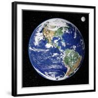 Earth From Space, Satellite Image-null-Framed Photographic Print