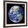 Earth From Space, Satellite Image-null-Framed Giclee Print