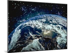 Earth from Space-Stocktrek-Mounted Photographic Print