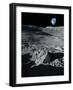 Earth From the Moon, Artwork-Detlev Van Ravenswaay-Framed Photographic Print