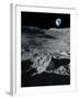 Earth From the Moon, Artwork-Detlev Van Ravenswaay-Framed Photographic Print