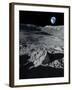 Earth From the Moon, Artwork-Detlev Van Ravenswaay-Framed Photographic Print