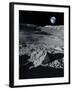 Earth From the Moon, Artwork-Detlev Van Ravenswaay-Framed Photographic Print