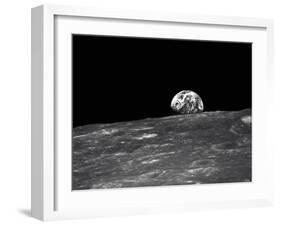 Earth From the Moon-null-Framed Photographic Print