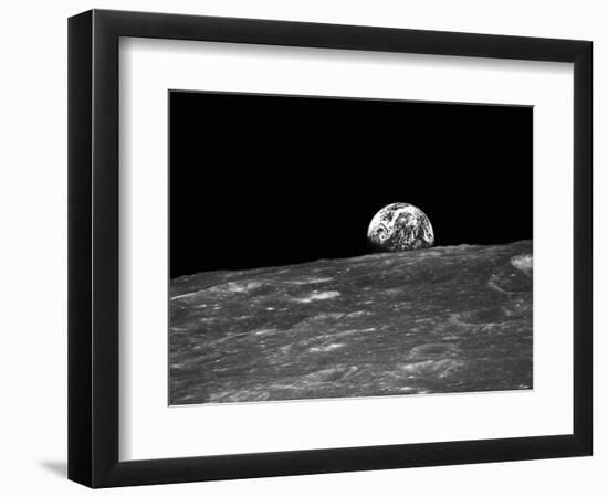 Earth From the Moon-null-Framed Photographic Print