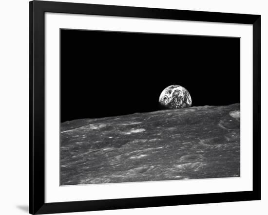 Earth From the Moon-null-Framed Photographic Print