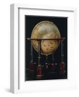 Earth Globe, 1635-Joan Blaeu-Framed Giclee Print