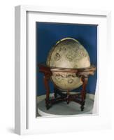 Earth Globe, 1688-Vincenzo Coronelli-Framed Giclee Print