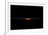 Earth horizon view over South Pacific Ocean-null-Framed Photographic Print