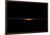 Earth horizon view over South Pacific Ocean-null-Framed Photographic Print