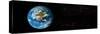 Earth in Space Showing North Americas (Photo Illustration)-null-Stretched Canvas