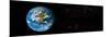 Earth in Space Showing North Americas (Photo Illustration)-null-Mounted Photographic Print