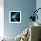 Earth in Space with a Flying Asteroid, Abstract Background-molodec-Framed Photographic Print displayed on a wall