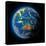 Earth in Space-Antartis-Stretched Canvas