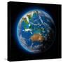 Earth in Space-Antartis-Stretched Canvas