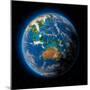 Earth in Space-Antartis-Mounted Photographic Print