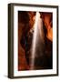 Earth Light, Antelope Canyon, Southwest US, Page, Arizona, Navajo-Vincent James-Framed Photographic Print