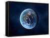 Earth-Like Alien Planet, Artwork-null-Framed Stretched Canvas