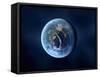 Earth-Like Alien Planet, Artwork-null-Framed Stretched Canvas