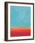 Earth Meets Sky 1-Jan Weiss-Framed Art Print