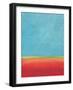 Earth Meets Sky 1-Jan Weiss-Framed Art Print