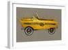 Earth Mover Pedal Car-Michelle Calkins-Framed Art Print