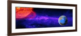 Earth Moving around the Sun-null-Framed Photographic Print