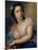 Earth-one of a series of the Four Elements (1744)-Rosalba Carriera-Mounted Premium Giclee Print
