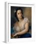 Earth-one of a series of the Four Elements (1744)-Rosalba Carriera-Framed Giclee Print