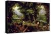 Earth or the Earthly Paradise, 1607-08-Jan Brueghel the Elder-Stretched Canvas