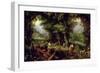 Earth or the Earthly Paradise, 1607-08-Jan Brueghel the Elder-Framed Giclee Print