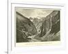 Earth Pillars, Near Kioto, Spiti Valley, Himalaya Mountains-null-Framed Giclee Print