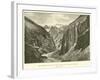 Earth Pillars, Near Kioto, Spiti Valley, Himalaya Mountains-null-Framed Giclee Print