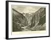 Earth Pillars, Near Kioto, Spiti Valley, Himalaya Mountains-null-Framed Giclee Print