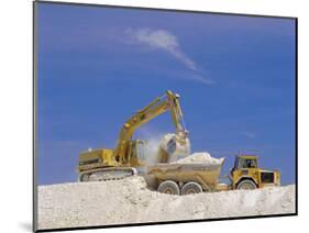 Earth Removal, Jcbs/Diggers, Construction Industry-G Richardson-Mounted Photographic Print