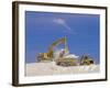 Earth Removal, Jcbs/Diggers, Construction Industry-G Richardson-Framed Photographic Print