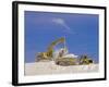 Earth Removal, Jcbs/Diggers, Construction Industry-G Richardson-Framed Photographic Print