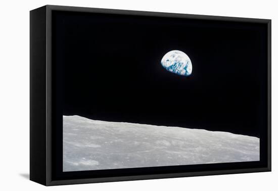 Earth Rise-null-Framed Stretched Canvas