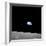 Earth Rising Above the Lunar Horizon-Stocktrek Images-Framed Photographic Print
