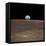 Earth Rising Above the Moon's Horizon-Stocktrek Images-Framed Stretched Canvas