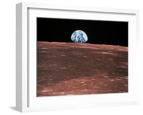 Earth Rising-null-Framed Premium Photographic Print