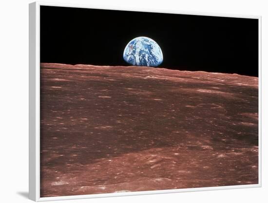 Earth Rising-null-Framed Photographic Print
