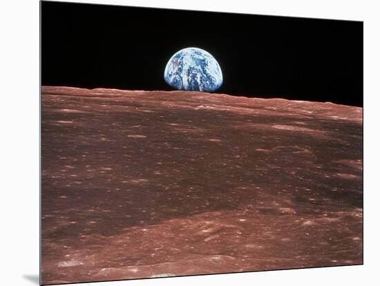 Earth Rising-null-Mounted Photographic Print